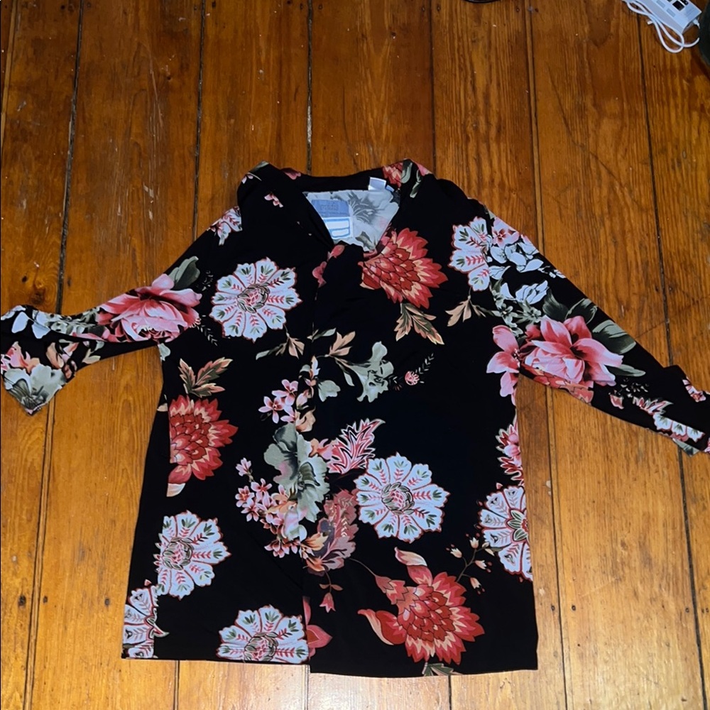 Ovidis Adaptive Snap Open Back Blouse